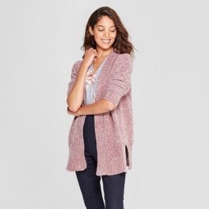 A New Day Chenille Open Front Cardigan